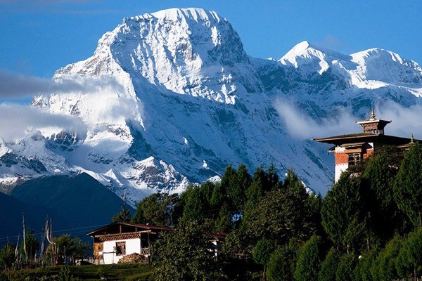 Mountain View from Laya Gasa Bhutan