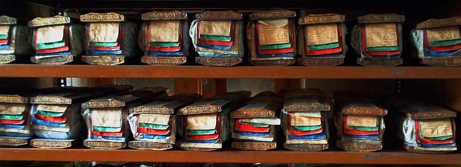 Banner Prayer Books in Bhutan