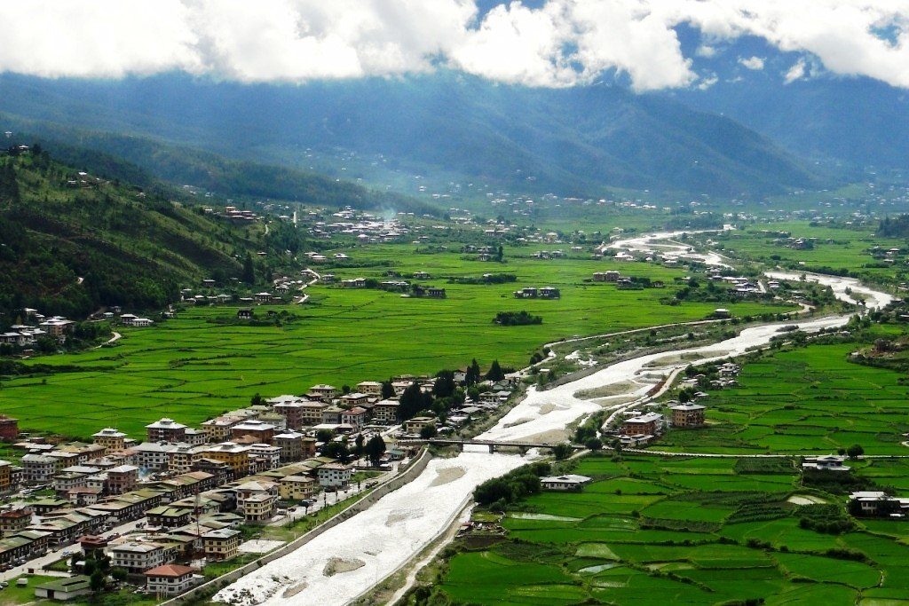 Guided Tours in Bhutan, Bhutan-from-west-to-east, Paro town, western Bhutan