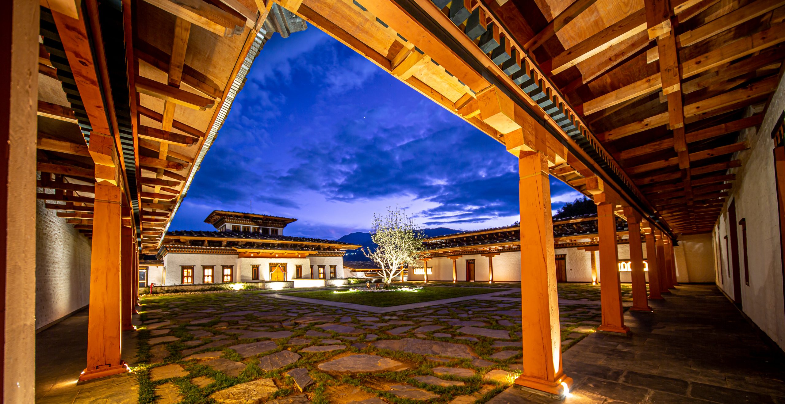 Bhutan-Spirit-Sanctuary-Paro-Courtyard
