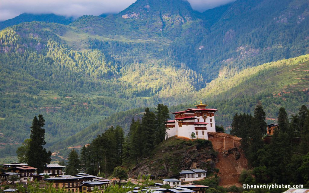 Discover India Nepal Bhutan-Indeed-its-Heavenly-Bhutan-Drukgyel-Dzong