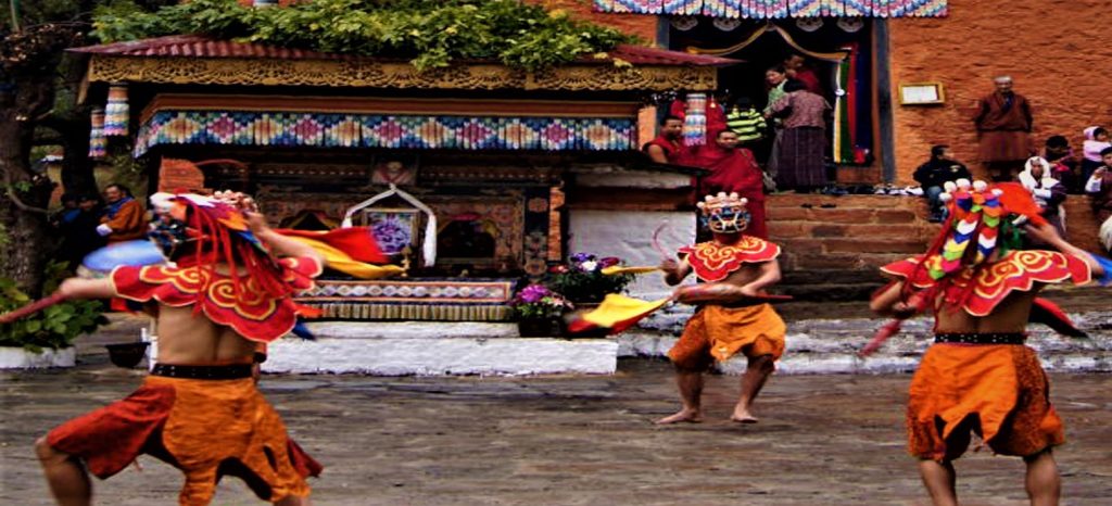 Dechenphu Tshechu -Dechenphu Festival - cultural show in Bhutan