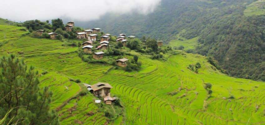 Gangzur Village, Place to Visit in Lhuentse-Attraction in Lhuentse