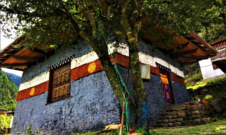 Lhakhang Nagpo, Haa, Place to Visit in Haa-Attraction in Haa