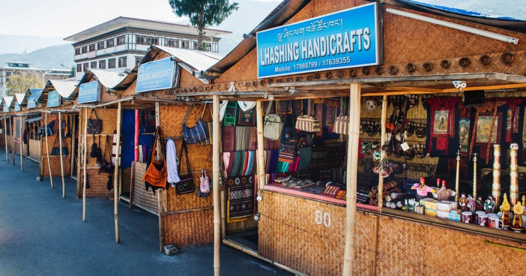 Craft Bazaar, Place to Visit in Thimphu-Attraction in Thimphu