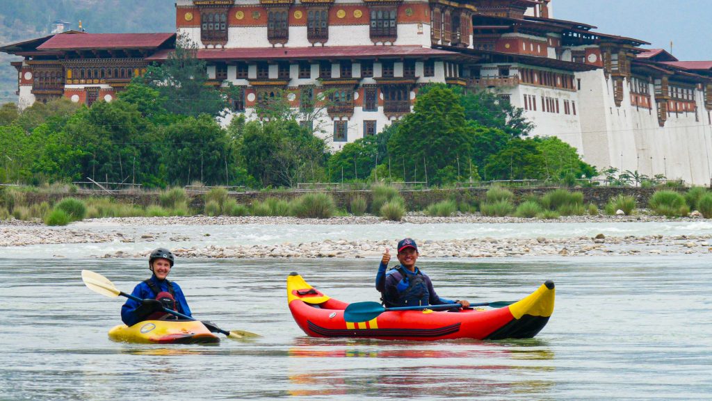 Kayaking in Punakha, Place to Visit in Punakha-Bhutan-Attraction in Punakha