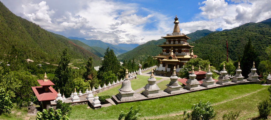 Khamsum Yulley Namgyal Chorten, Place to Visit in Punakha-Bhutan-Attraction in Punakha