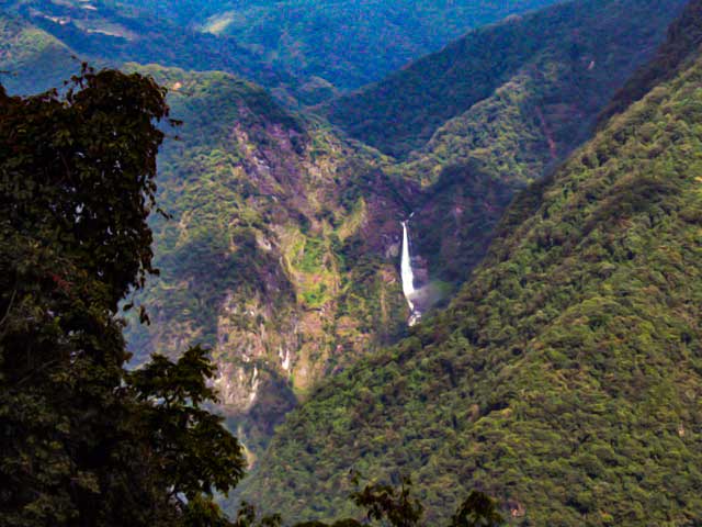 Thimphu Phuentsholing Highway Waterfall