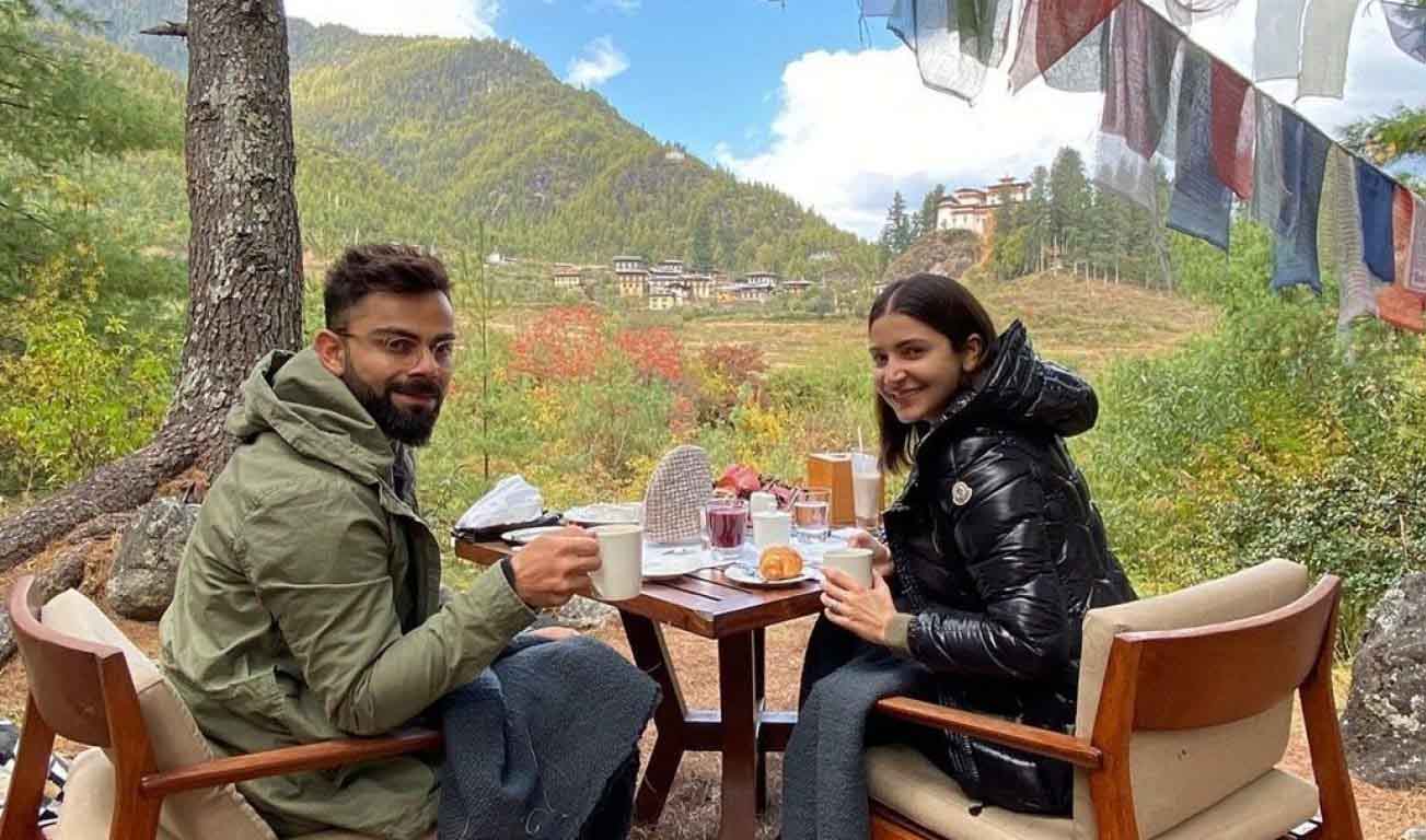 Virat Kohli & Anushka Sharma Bhutan Tour