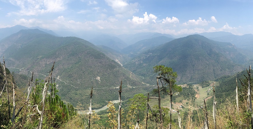 Namkhai Dzong in Dagana