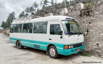 Coaster Bus 6c, Coaster Bus in Bhutan
