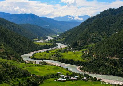 Bhutan Tour Mochu-River-View, Green Bhutan Tours