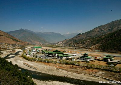 Paro International Airport, Asia Buddhist Circuit, Paro Airport View