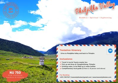 Phobjikha Valley Domestic Tour