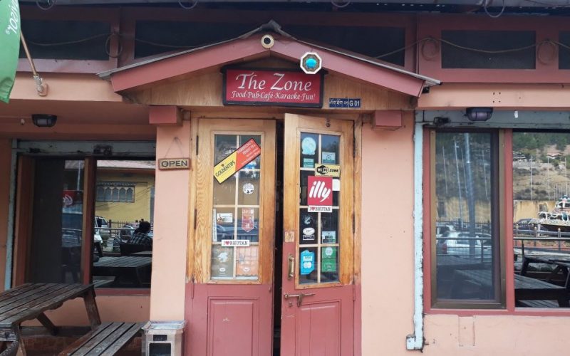 The Zone Cafe, Restaurant in Thimphu